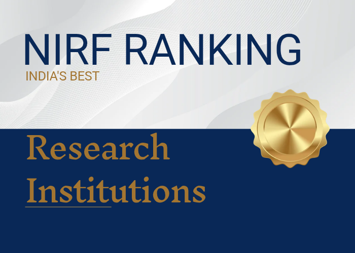NIRF Rankings for India's Best Research Institutions 2025
